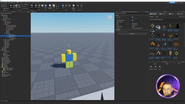 Уроки Roblox Studio. Урок 5. Создание NPC и диалога смотреть онлайн