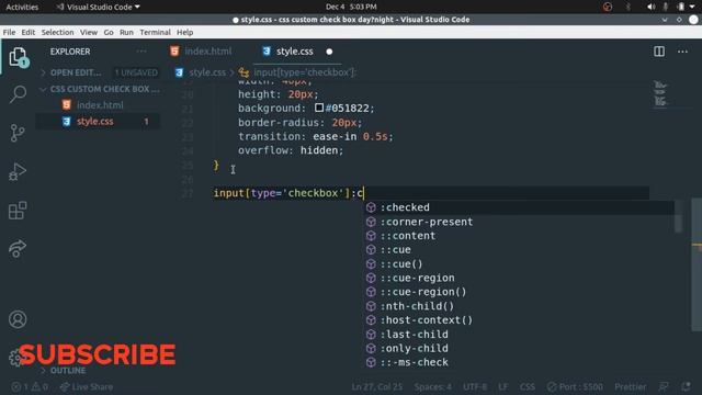 [TUTO] CSS custom checkbox | day night mode смотреть онлайн