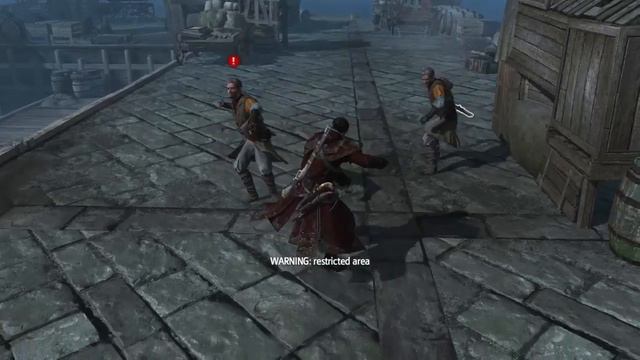 Assassin's Creed Rogue Remastered - Combat With Templar Enforcer Outfit