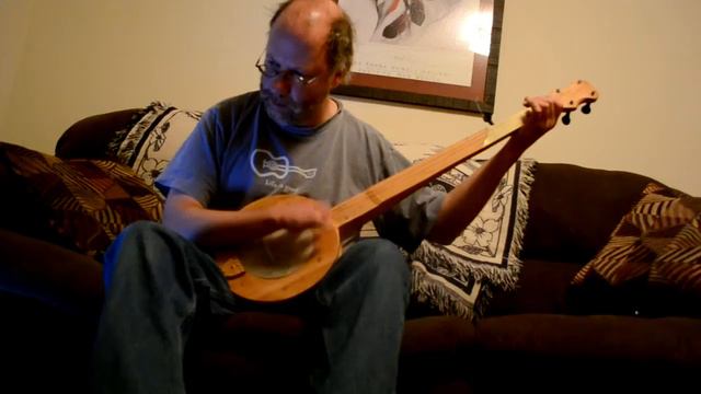 Lights in the Valley on John Peterson Fretless Banjo #422 смотреть онлайн
