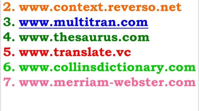 Dictionaries online (Онлайн словари по английскому языку) смотреть онлайн