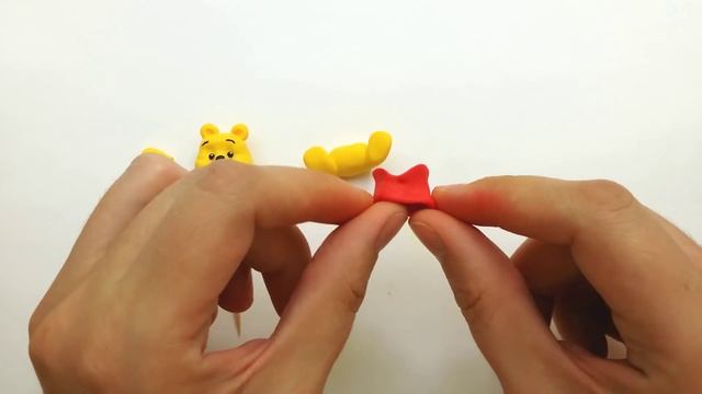 Мастер-класс: Винни-Пух из полимерной глины FIMO Kids / Winnie-the-Pooh - Polymer Clay Tutorial