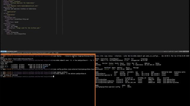 HA Grafana via Juju Operators смотреть онлайн