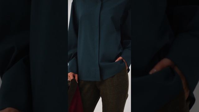 Костюм темно-зеленого цвета в клетку & рубашка Piccioli Luigi - SCORZA WEAR смотреть онлайн