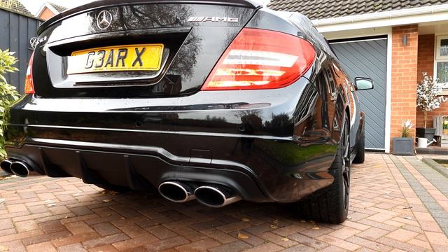 2013 C63 AMG W204 Cold Start - Secondary CAT and Resonator delete смотреть онлайн