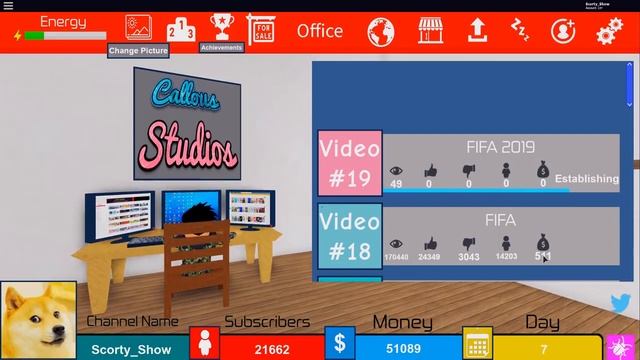РОБЛОКС 100 000 ПОДПИСЧИКОВ ЗА ОДИН ДЕНЬ И КАК СТАТЬ ПОПУЛЯРНЫМ в ROBLOX симулятор мультик для дете смотреть онлайн