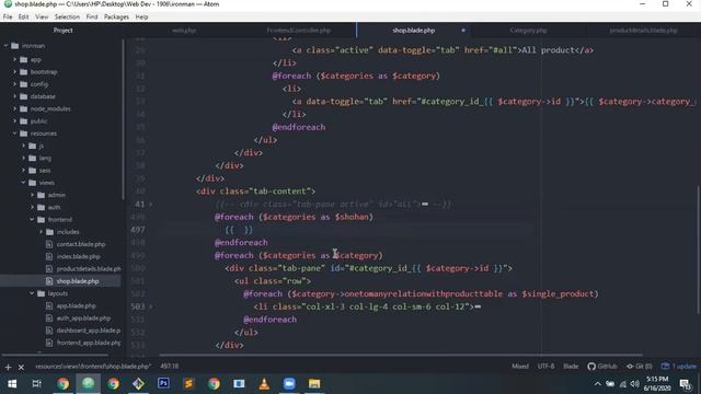 Laravel PHP Framework Tutorial Bangla- Full Course for Beginners (2020) Class: 40 смотреть онлайн
