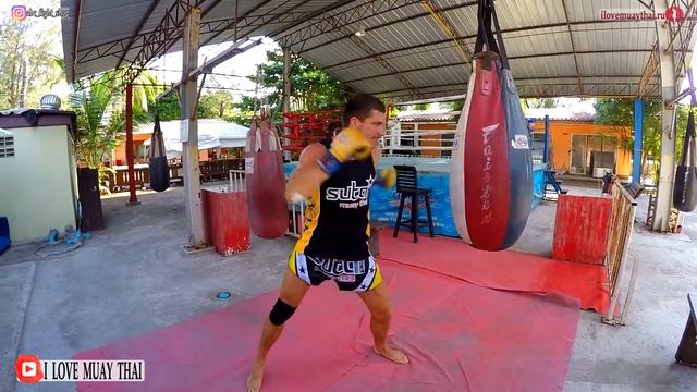 Много полезного о боковом ударе / ФИШКИ И ТЕХНИКА / Боковой удар в Боксе и Муай Тай. Виталий Дунец