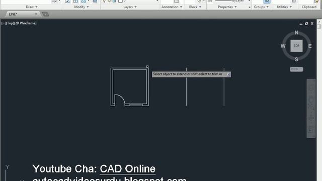 How to use Extend Command in Autocad 2013, 2014, 2015, 2016, 2017 complete video lectures in urdu смотреть онлайн