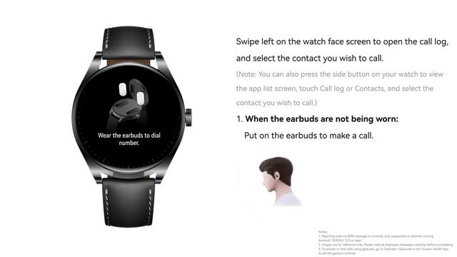 How to Utilise HUAWEI WATCH Buds call functions смотреть онлайн