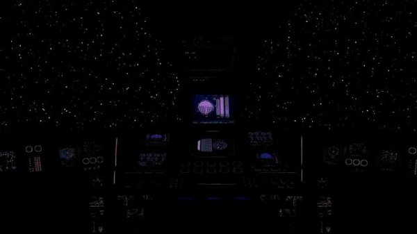 Brown Noise | Space Travel | Captain's Cabin | Calm down, Deep Sleep and Relax