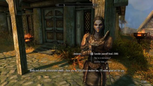 Skyrim #15 Jenassa, Our New Follower