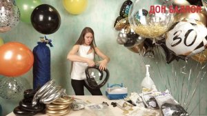 Урок 167. Как собрать фонтан из 25 шаров