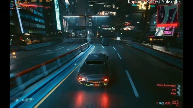 RX 580 8GB VE İNTEL CORE İ7 3770  3.40 GHz SİSTEM TESTİ  Cyberpunk 2077  1080p Düşük - Yüksek