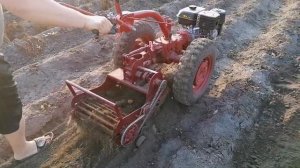 Модернизированная транспортерная картофелекопалка