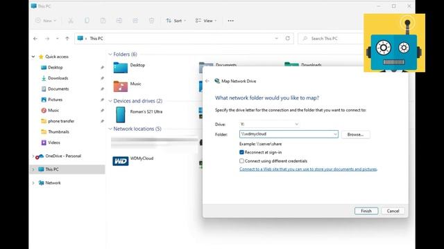 WD MyCloud Quick Direct Access Network Drive Folder From Your PC смотреть онлайн