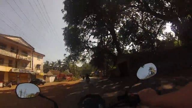 North Goa, Road Mandrem - Anjuna / Северный Гоа, дорога Мандрем - Анжуна смотреть онлайн