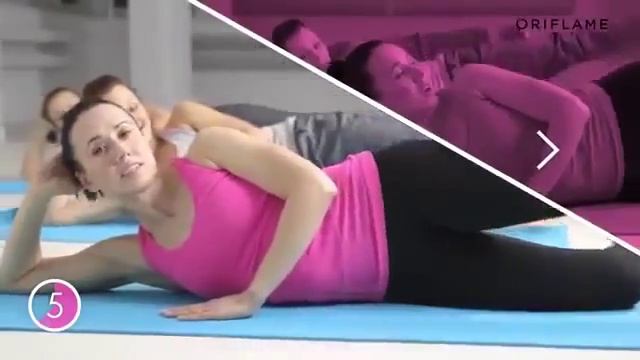 Двигайся с Орифлэйм Укрепляем ноги 6 смотреть онлайн