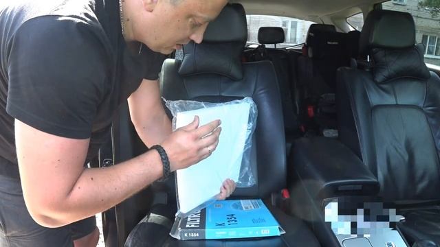 Замена фильтра салона Ниссан Мурано (Nissan Murano) Z51