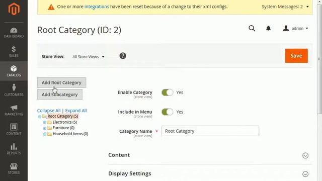 Magento Tutorial Part 1-Create website and product category in Magento 2.2.0 смотреть онлайн