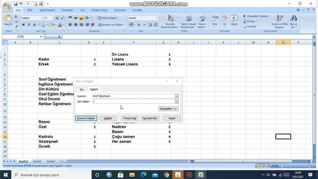 GOOGLE FORMS ANKETLERİNİN EXCEL DOSYASINA AKTARILMASI, EXCEL SAYISAL VERİLERE DÖNÜŞTÜRÜLMESİ смотреть онлайн