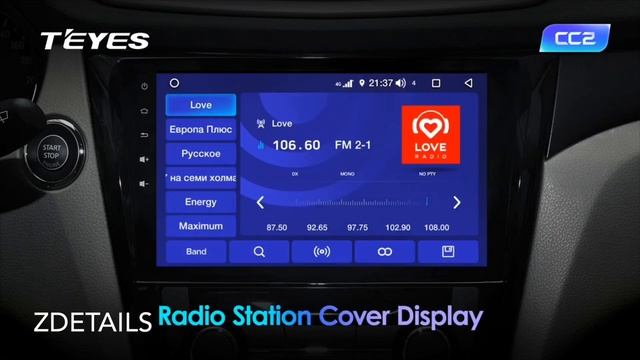 Магнитола TEYES CC2 Android 8.1 / zDetails смотреть онлайн