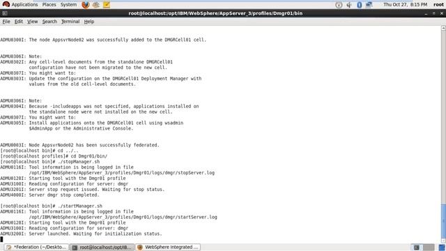DAY 7 - Continuation of Federation | WebSphere Admin смотреть онлайн