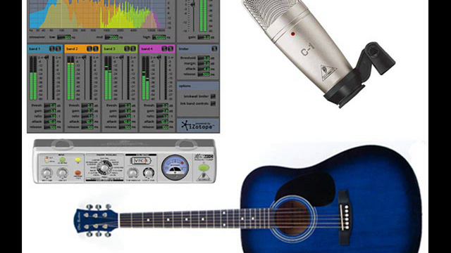 Behringer C1 & MIC800 (Oasis - Outta Time acoustic cover) смотреть онлайн
