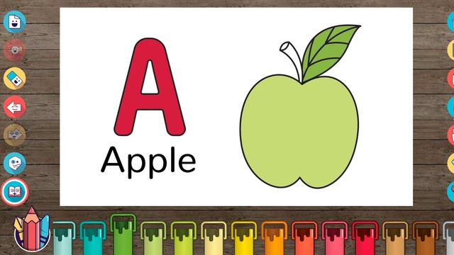 БУКВА_А Учимся рисовать #рисование #рисуем #рисунки #дети #мултики #мултик #А смотреть онлайн