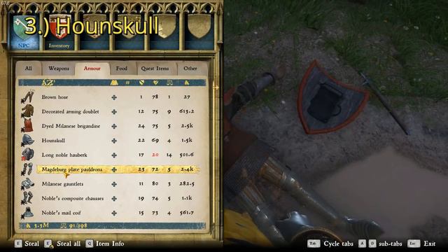 How to Get The Five Best Helmets in Kingdom Come Deliverance (Helmet Guide) смотреть онлайн