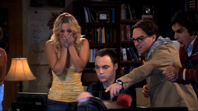 Sheldon / The Big Bang Theory / Шелдон учится водить машину