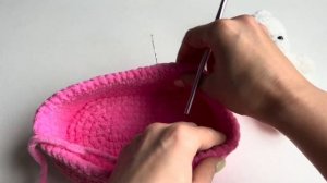 Люлька крючком для маленького мишки ? Мастер-класс