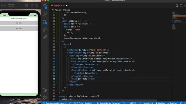 React Native - Native module injection using swift | iOS | UserDefaults смотреть онлайн