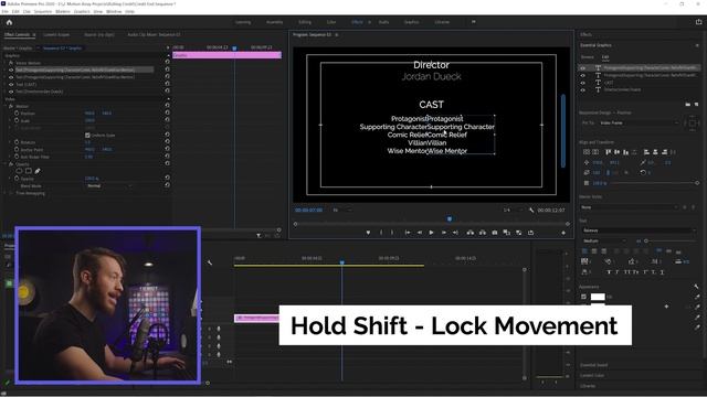 How To Create Rolling Credits In Premiere Pro смотреть онлайн