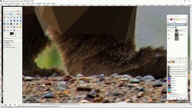 GIMP Low Poly Bear [Tme laps] смотреть онлайн