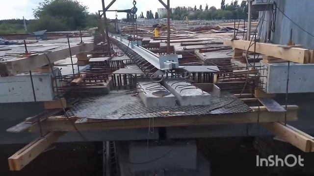 Реконструкция Остужевской развязки| Новый путепровод| 17.07.2022