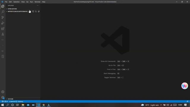 How To Create a Console App in C# (.Net 5) Using VS Code смотреть онлайн