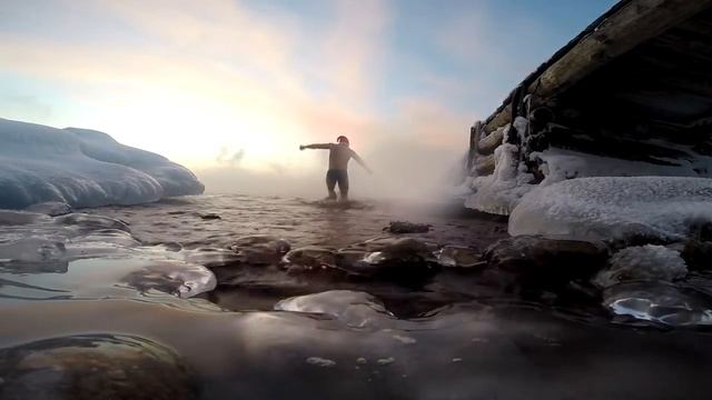 Погружение в озеро Байкал Зима 2016 смотреть онлайн