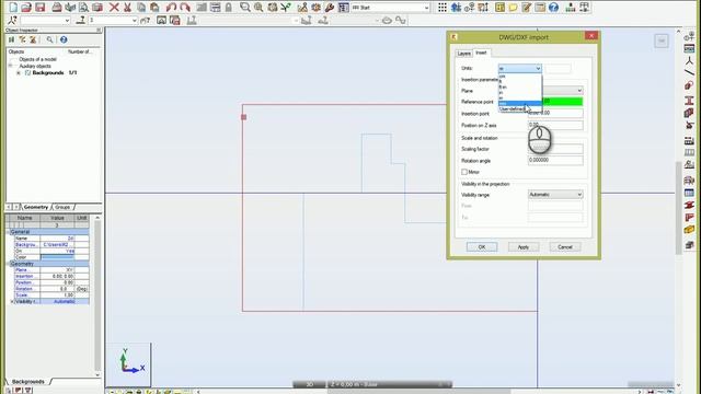 import of DWG to robot RSA смотреть онлайн