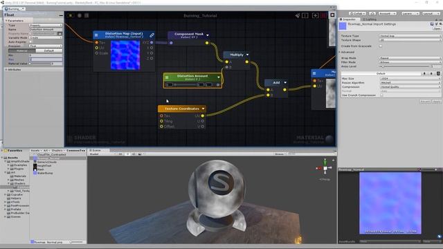 [Part 1] Burning + Dissolve Shader in Unity. смотреть онлайн