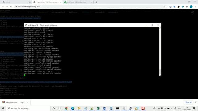Hyperledger Staterkit Tool - Kubernetes Deployment k8s смотреть онлайн