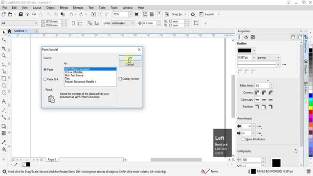 How to import and edit ms word file in coreldraw hindi tutorial смотреть онлайн