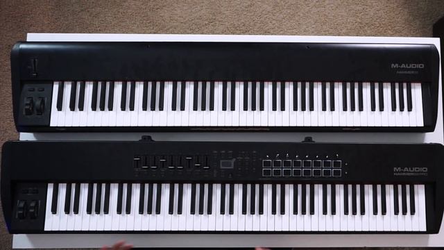 Worth $400 More?…. |M-Audio Hammer 88 vs Hammer 88 Pro Midi Controller Comparison| смотреть онлайн
