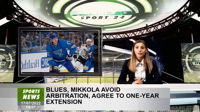 Blues, Mikkola avoids arbitration, accepts a one -year extension смотреть онлайн