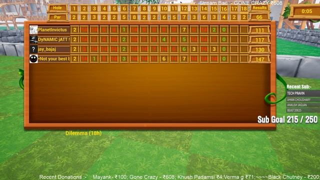 #26.1 DyNAMIC jATT !! ~ Golf it ~ Let's Play !~! смотреть онлайн
