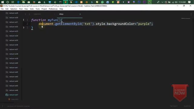 JavaScript Tutorials in Hindi Part# 47: Form Events | part 1 in JavaScript Hindi/Urdu смотреть онлайн