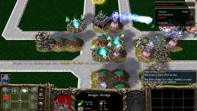 WC3 Poker TD смотреть онлайн