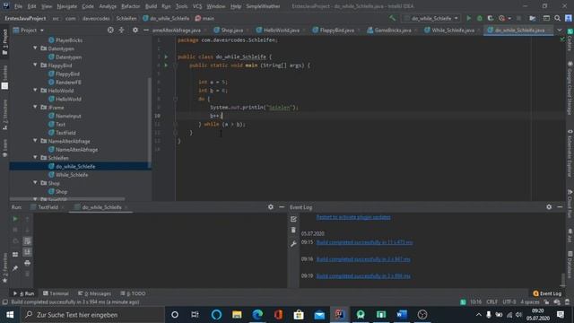 Schleifen Tutorial | do-while-Schleife, for-Schleife, while-Schleife | Java Basics #8 смотреть онлайн