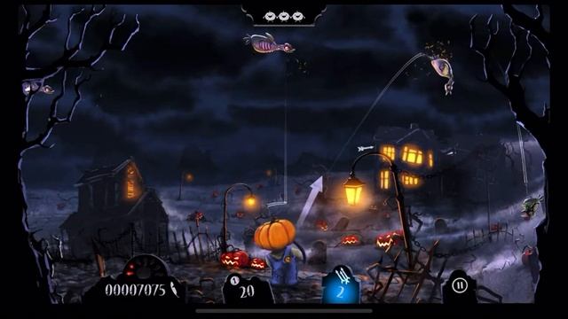 Shoot The Zombirds Halloween zombie pumpkinhead Jack Skellington Gameplay Walkthrough iOS Episode 1 смотреть онлайн