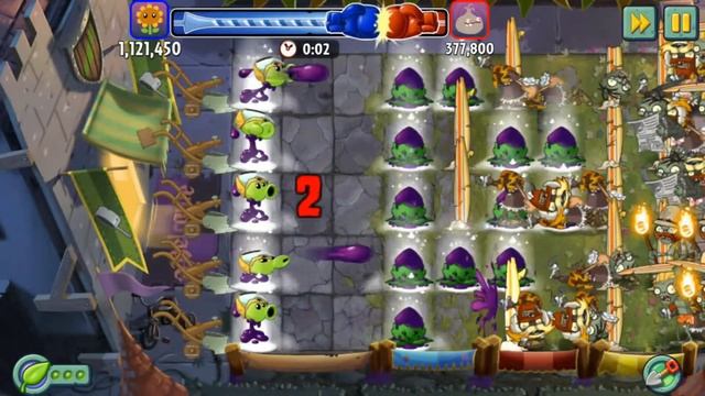 PLANTS VS ZOMBIES 2, AIL-MINT VS JURASSIC GARGANTUAR / 23-9-2020 смотреть онлайн